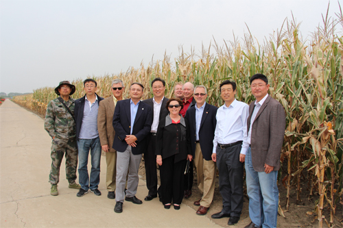 世界種子貿(mào)易協(xié)會考察團到我公司進行考察調研